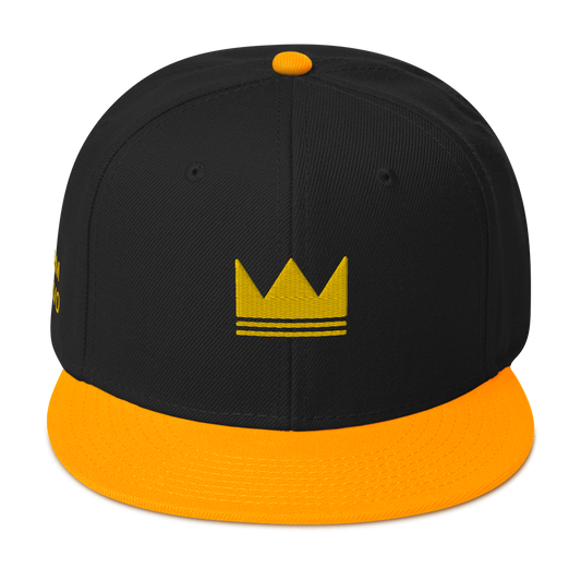 Team Bravo Snapback Hat Back & Gold